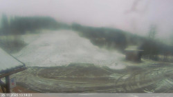 Dolní část sjezdovky