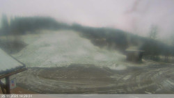 Dolní část sjezdovky