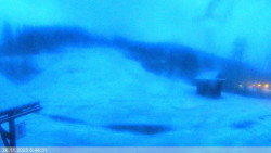 Dolní část sjezdovky