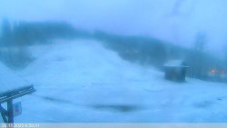 Dolní část sjezdovky