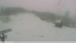 Dolní část sjezdovky