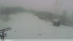 Dolní část sjezdovky