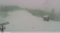 Dolní část sjezdovky