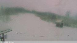 Dolní část sjezdovky