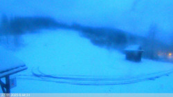 Dolní část sjezdovky