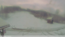 Dolní část sjezdovky