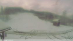 Dolní část sjezdovky