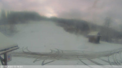 Dolní část sjezdovky