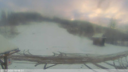 Dolní část sjezdovky