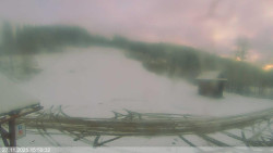 Dolní část sjezdovky