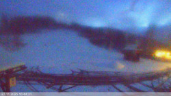 Dolní část sjezdovky