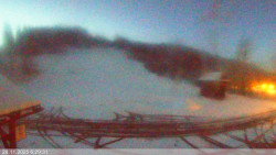 Dolní část sjezdovky