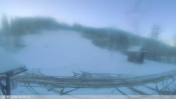 Dolní část sjezdovky