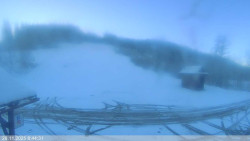 Dolní část sjezdovky