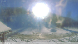 Dolní část sjezdovky