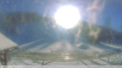 Dolní část sjezdovky