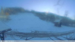 Dolní část sjezdovky