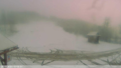 Dolní část sjezdovky