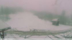 Dolní část sjezdovky