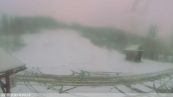 Dolní část sjezdovky