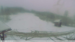 Dolní část sjezdovky