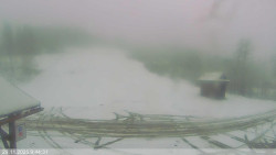 Dolní část sjezdovky