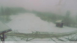 Dolní část sjezdovky