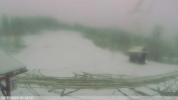 Dolní část sjezdovky