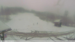 Dolní část sjezdovky