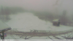 Dolní část sjezdovky