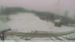 Dolní část sjezdovky