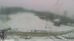 Dolní část sjezdovky