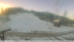 Dolní část sjezdovky