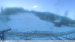 Dolní část sjezdovky