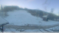 Dolní část sjezdovky