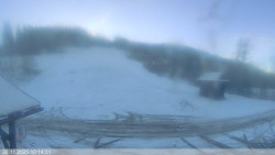 Dolní část sjezdovky