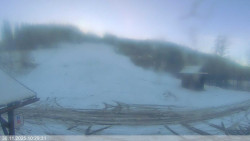 Dolní část sjezdovky