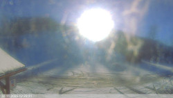 Dolní část sjezdovky