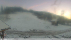 Dolní část sjezdovky