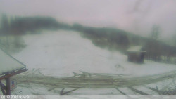 Dolní část sjezdovky