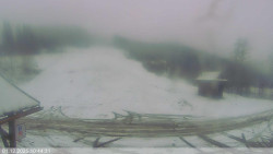 Dolní část sjezdovky