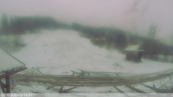 Dolní část sjezdovky