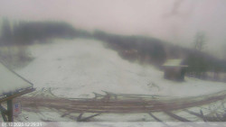 Dolní část sjezdovky