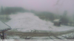 Dolní část sjezdovky