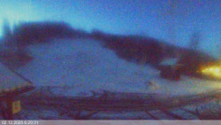 Dolní část sjezdovky