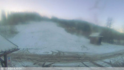 Dolní část sjezdovky