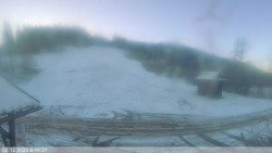 Dolní část sjezdovky