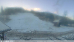 Dolní část sjezdovky