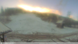 Dolní část sjezdovky