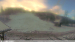 Dolní část sjezdovky